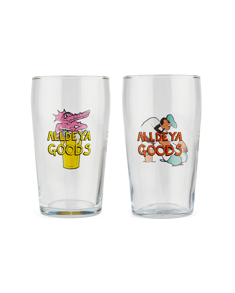 Alldeya Goods - Pint Glass Set